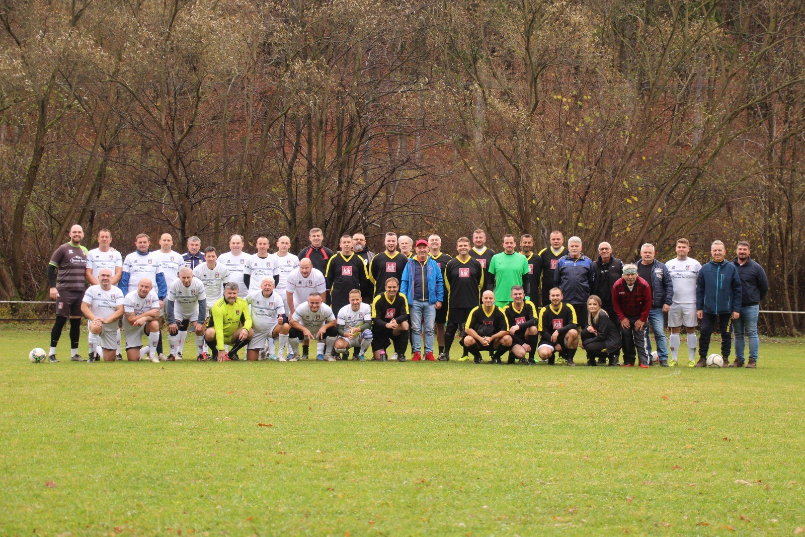 Futbalový zápas Old Boys Jedľové Kostoľany – KFC Kalná nad Hronom